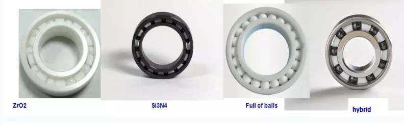 High precision and High temperature abec 7 full ceramic deep groove ball bearing 608 for skateboard